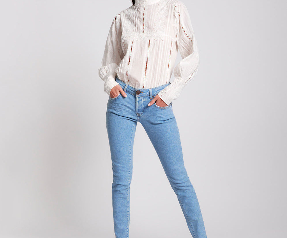 Freebirds Ii Low Waist Stretch Skinny Denim Jeans - Oahu