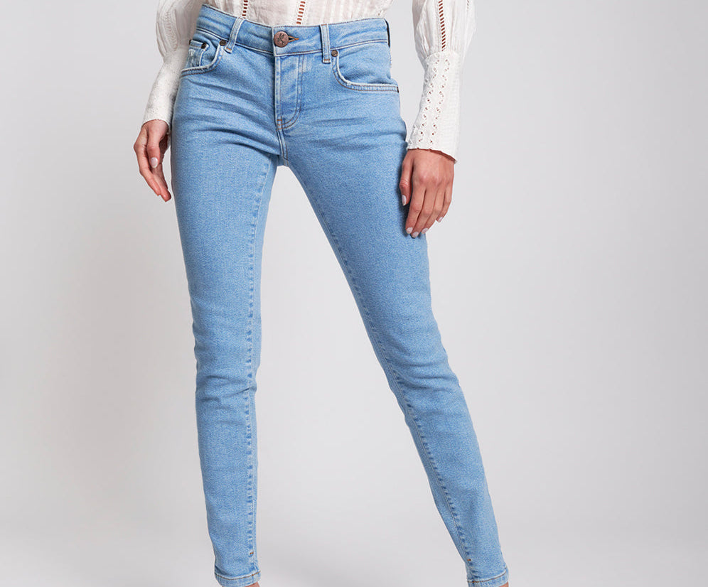 Freebirds Ii Low Waist Stretch Skinny Denim Jeans - Oahu