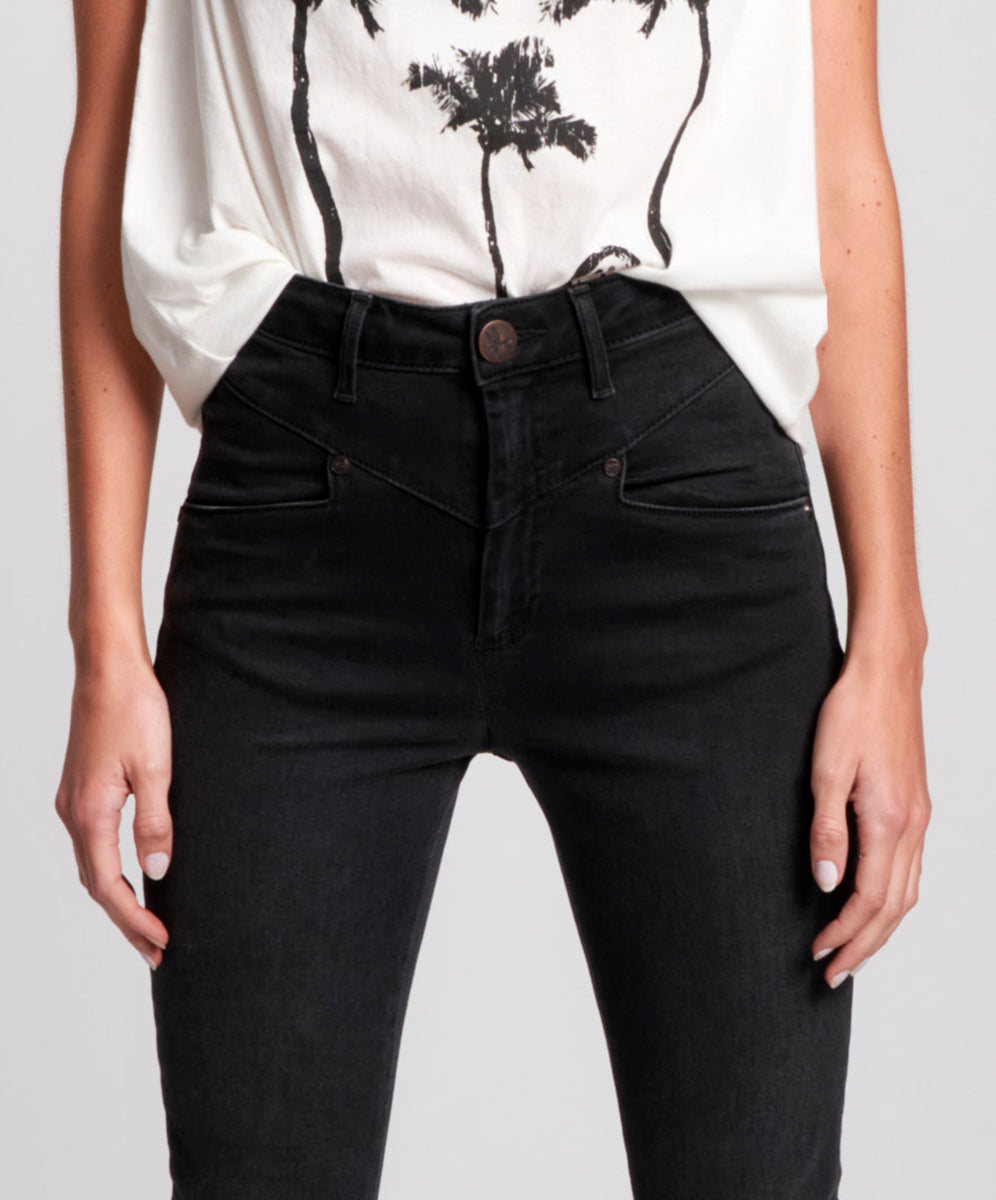 Products BLACK SWAN PREACHERS HIGH WAIST JEANS