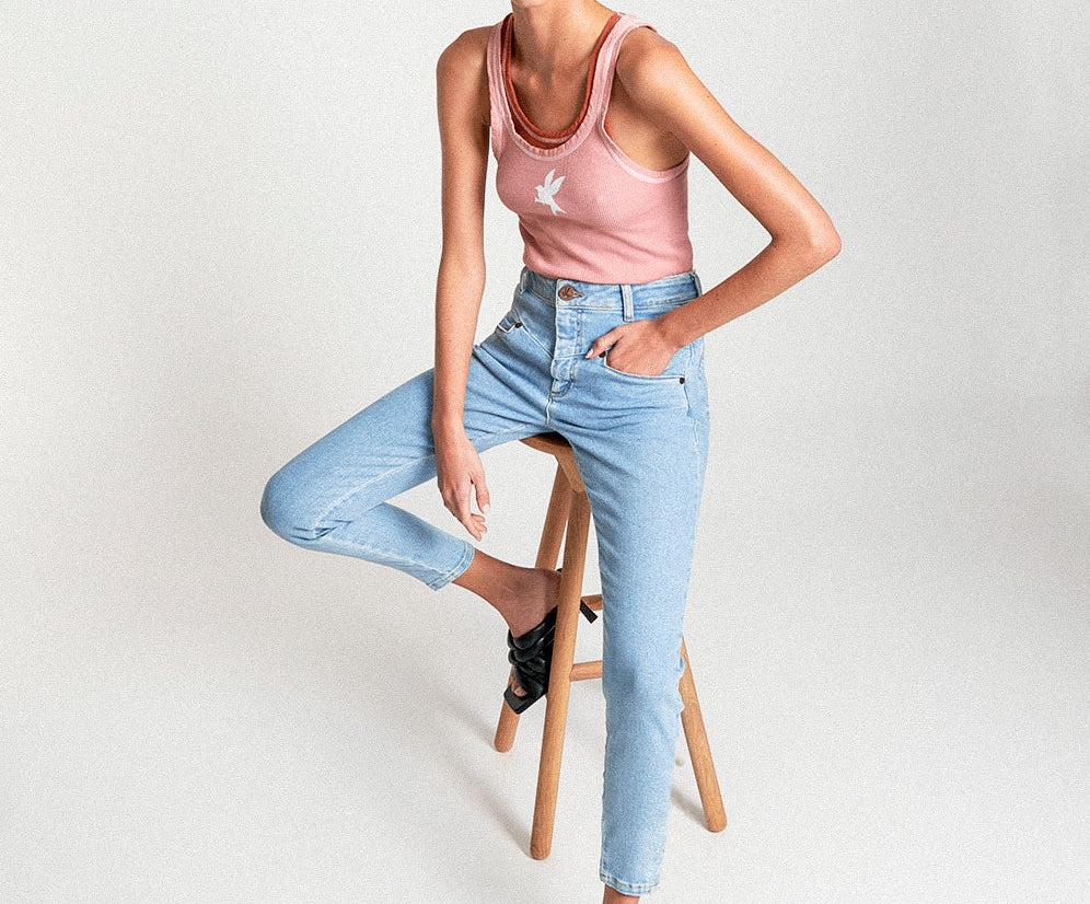 Preachers High Waist Skinny Stretch Denim Jeans - Oahu