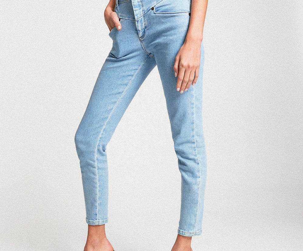 Preachers High Waist Skinny Stretch Denim Jeans - Oahu