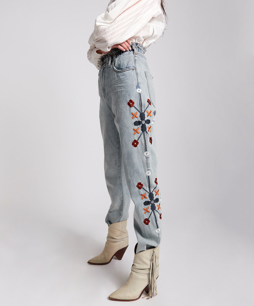 Jeans Pioneer Old School Noir Lavé - Taille 8 - Occasion Très Bon état