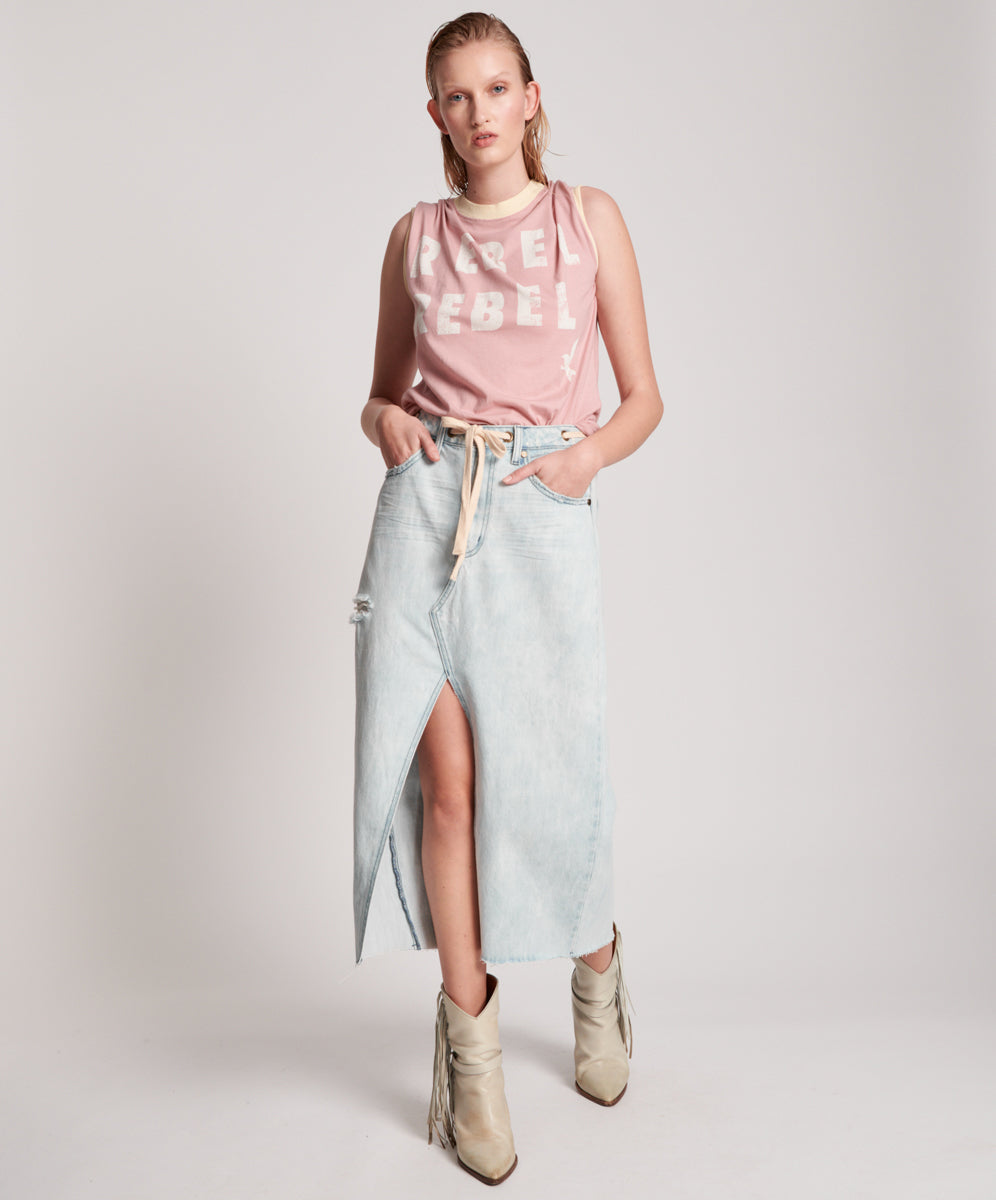 Products FLORENCE ROPE THREADED ROCKO LONG LENGTH SKIRT