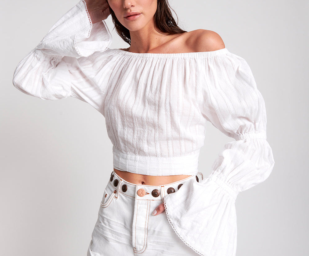 WHITE SUMMER NIGHTS CROP