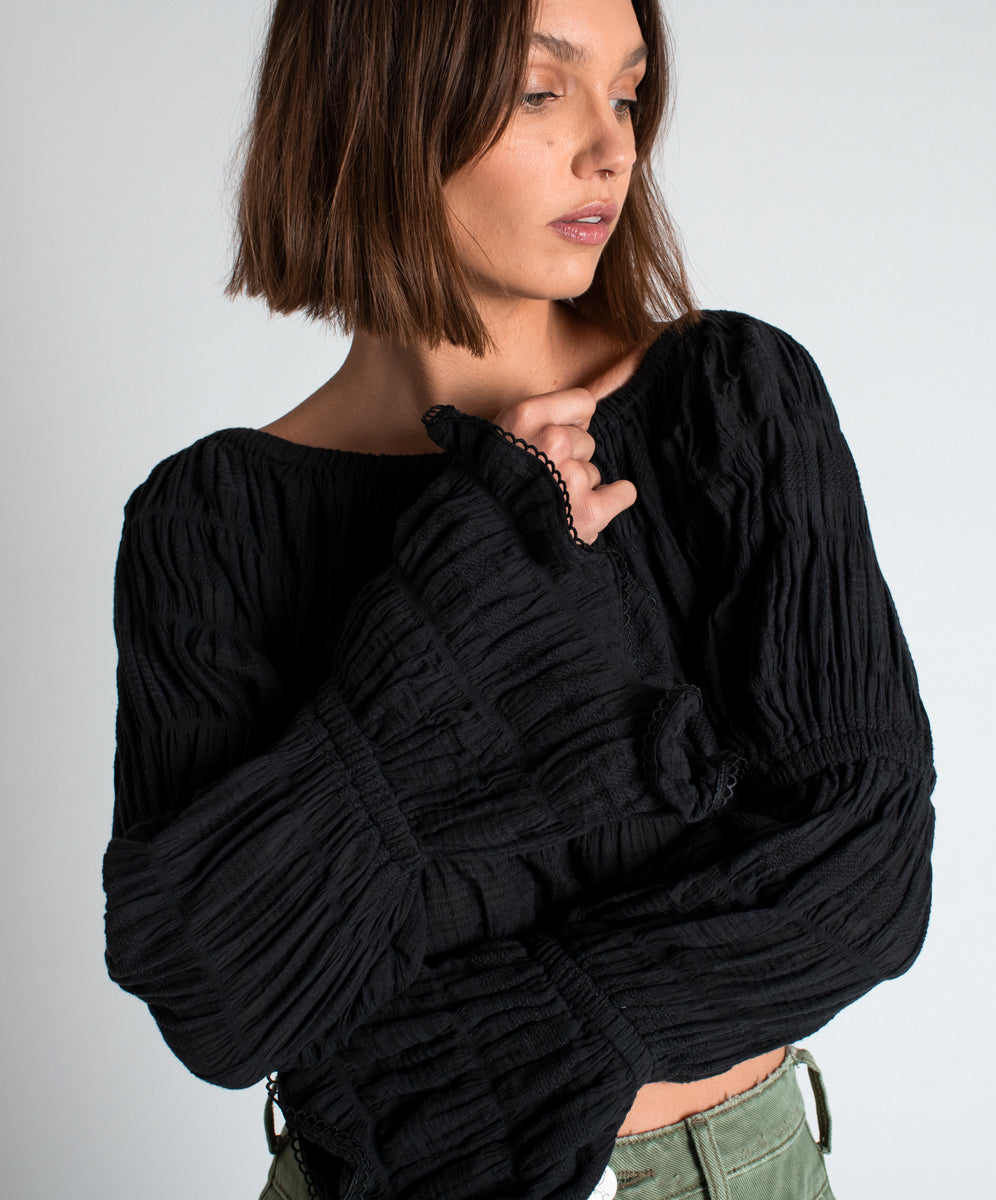 Products BLACK SUMMER NIGHTS CROP