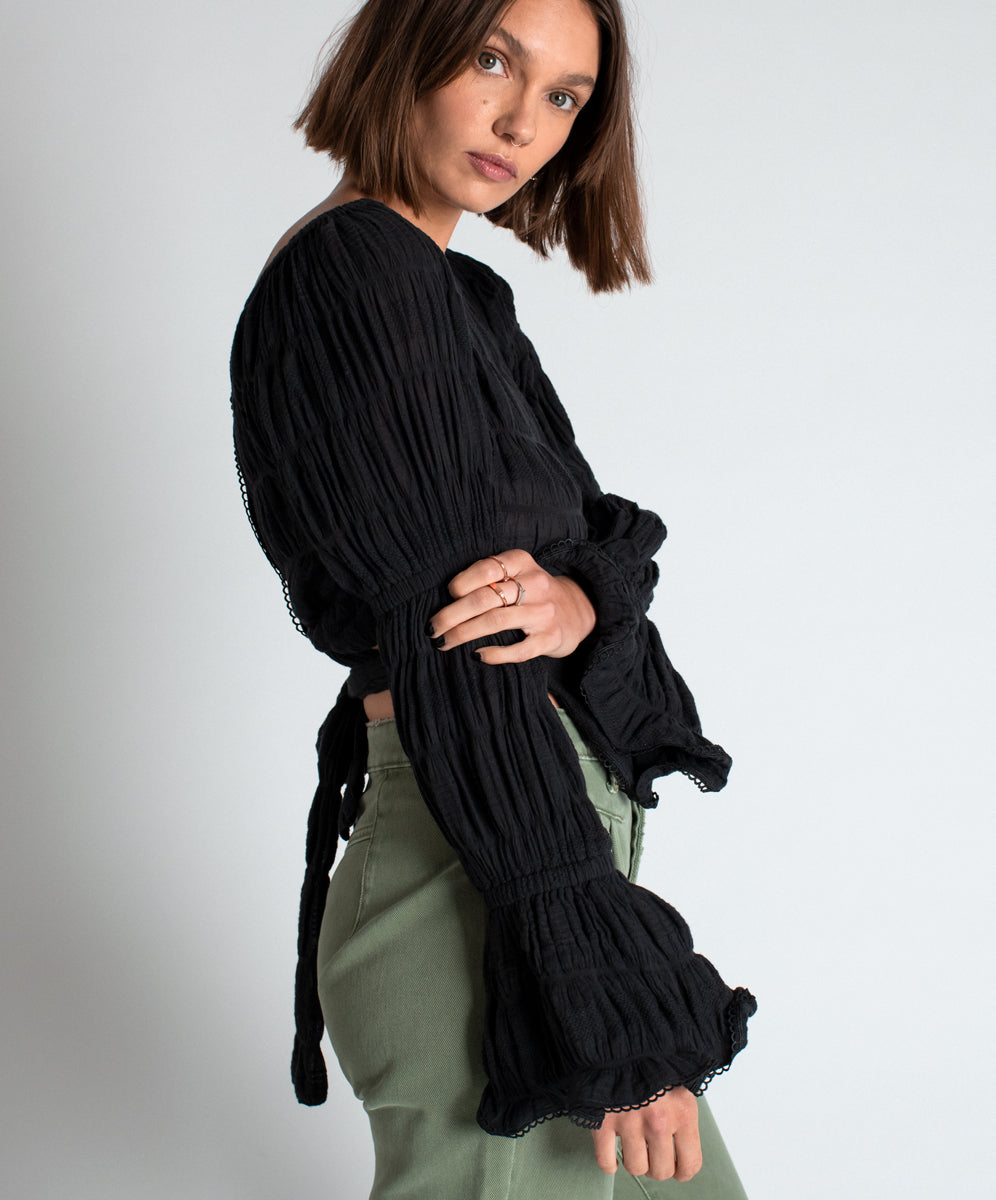 Products BLACK SUMMER NIGHTS CROP