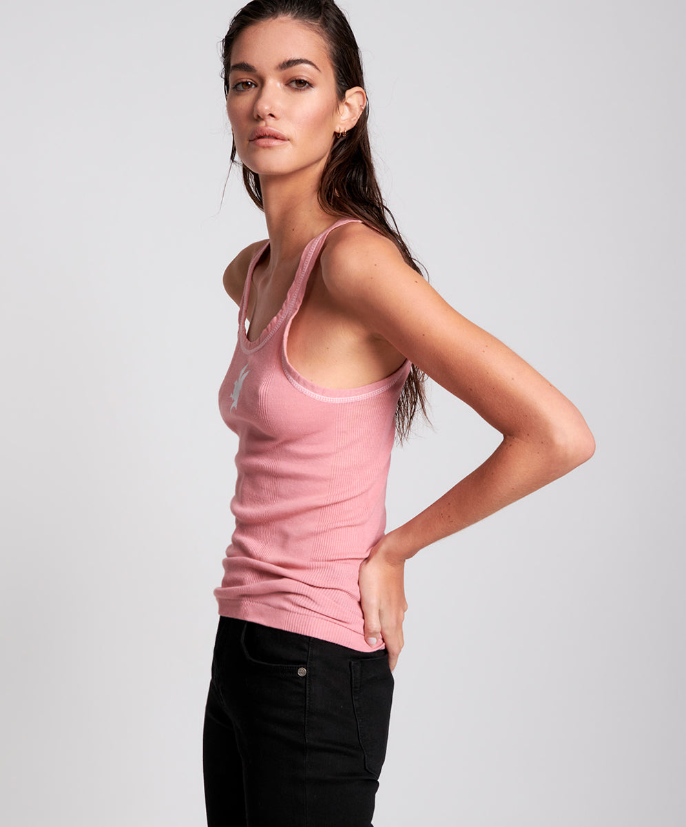 Products DIRTY PINK BOWER BIRD SINGLET