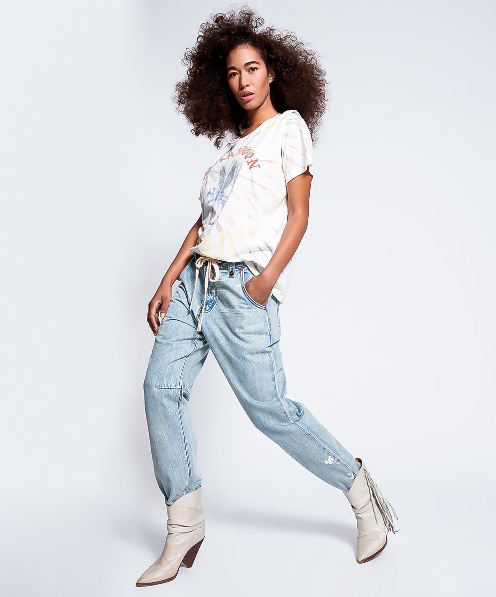 Products KANSAS SAFARI JEANS MID WAIST RELAXED JEANS