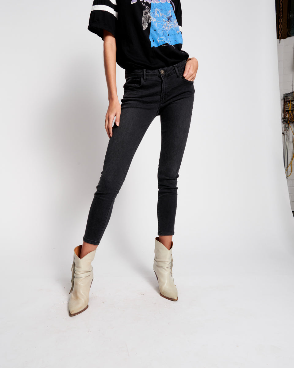 Products BLACK SWAN FREEBIRDS II LOW WAIST SKINNY JEAN BLACK