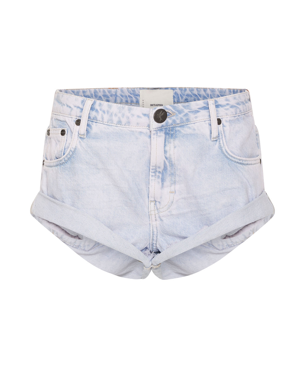 Products Bandits Low Waist Denim Shorts - Purple Haze