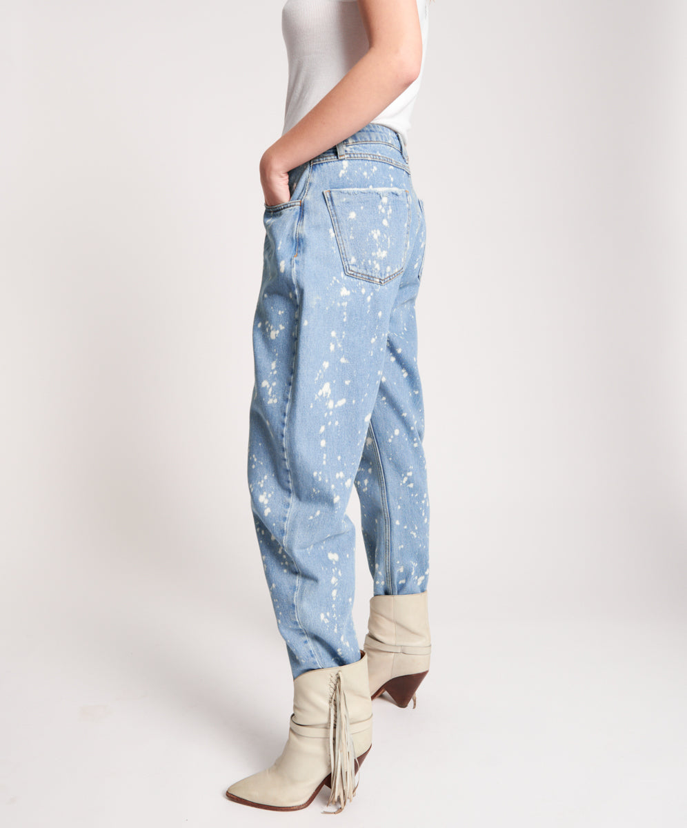 Products Crusaders High Waist Denim Jeans - Royal Salt