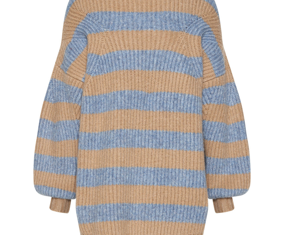STRIPE BUCKINGHAM SWEATER