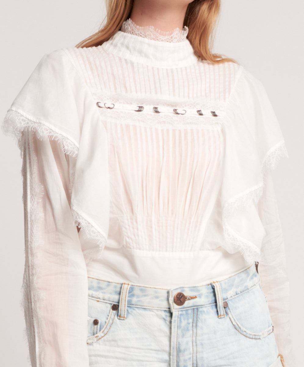 Products Metal Ring Adventure Top White - White