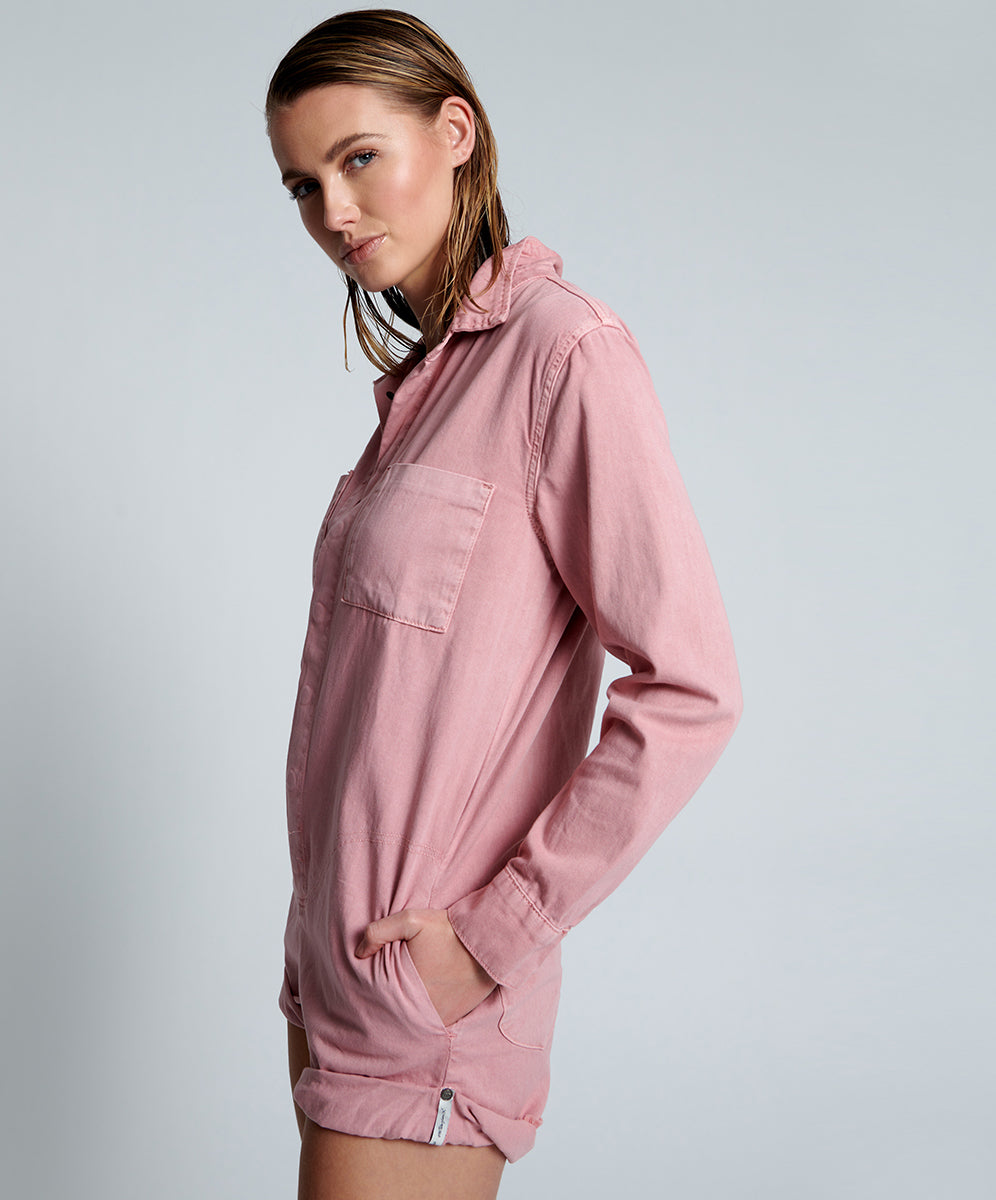 Products DIRTY PINK PROPHECY JUMPSUIT