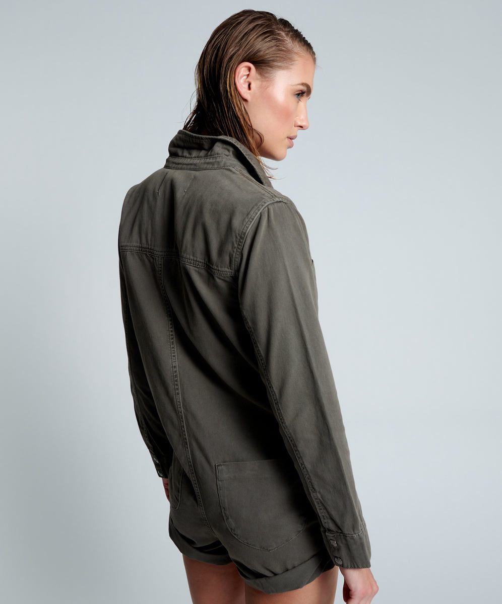 Products DARK KHAKI PROPHECY JUMPSUIT