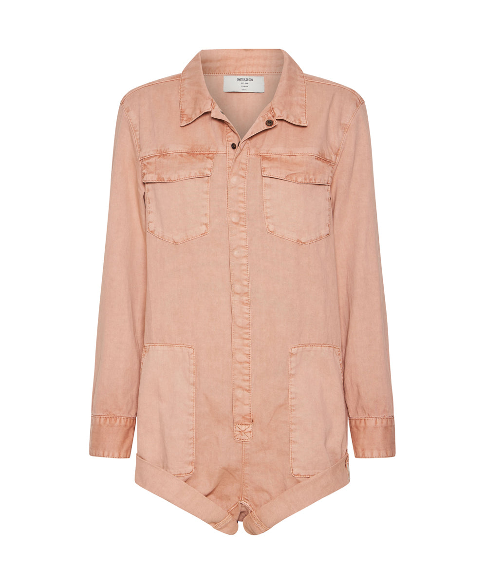 Last Stock WASHED PINK PROPHECY JUMPSUIT