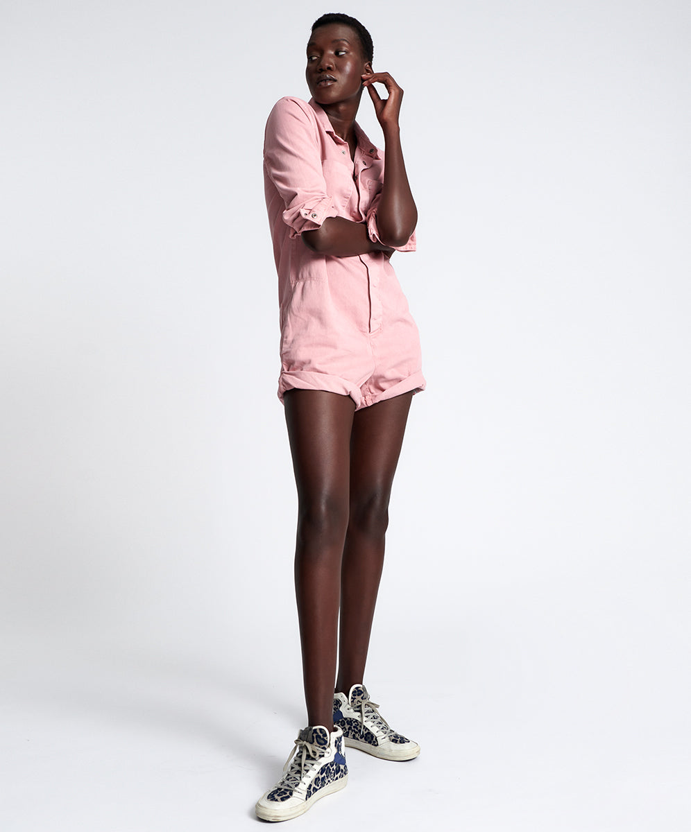 Last Stock WASHED PINK PROPHECY JUMPSUIT