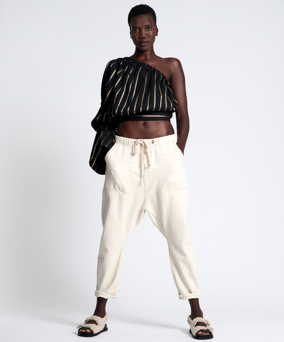 Products NATURAL SHABBY KINGPIN BOYFRIEND JEANS