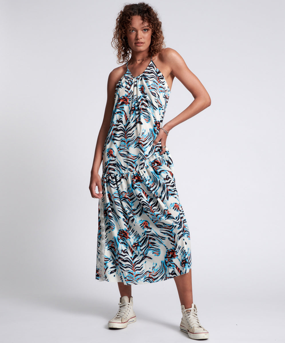 Products CHROMATIC LONG SPLIT DRESS