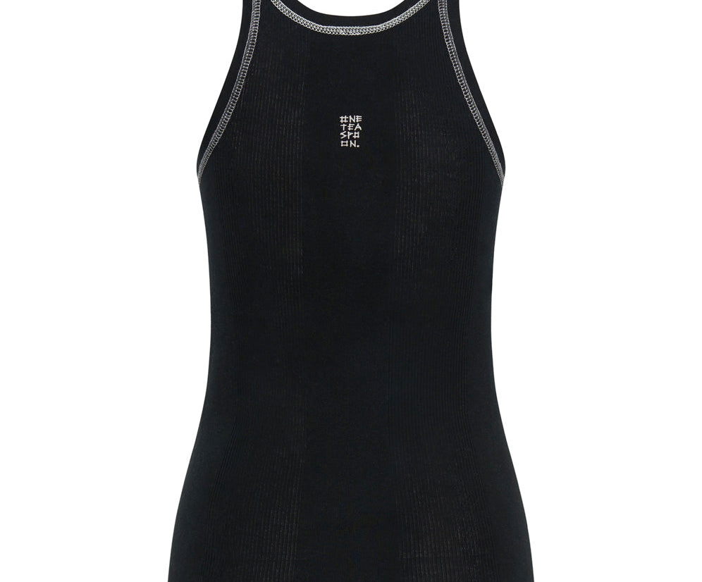 JETT BLACK BOWER BIRD SINGLET
