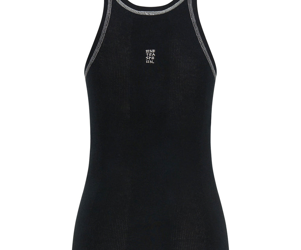 JETT BLACK BOWER BIRD SINGLET