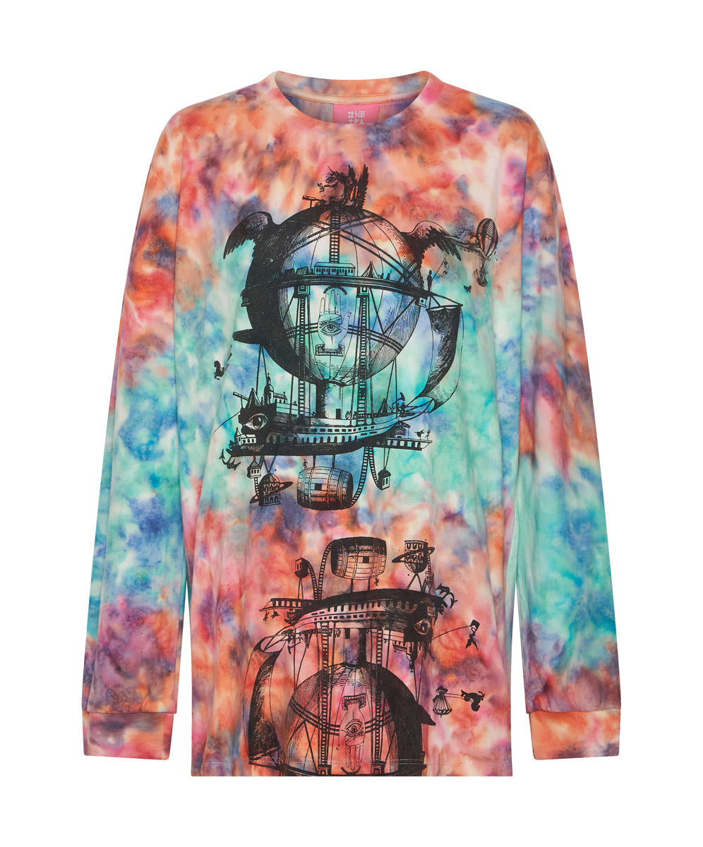Products DEEPER SOUNDS REFLEXION TEE DRESS