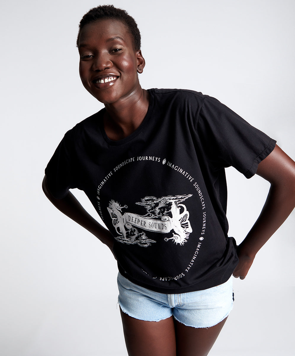 Products DEEPER SOUNDSCAPE ORGANIC UNISEX TEE