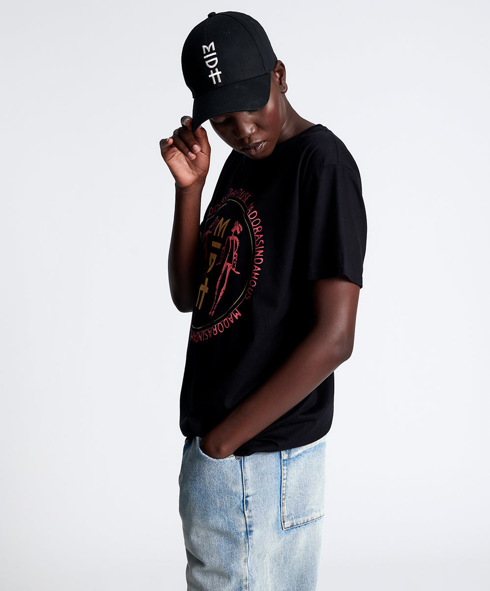 Products MIDH GOLD LYRICS ORGANIC UNISEX TEE