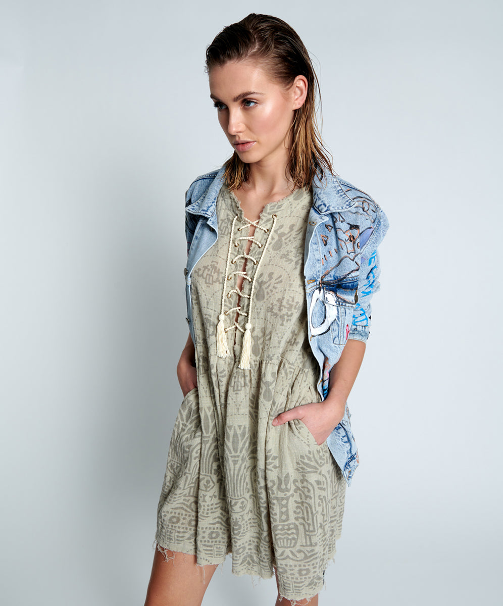 Products BABYLON GARDENS ISLAND DRESS