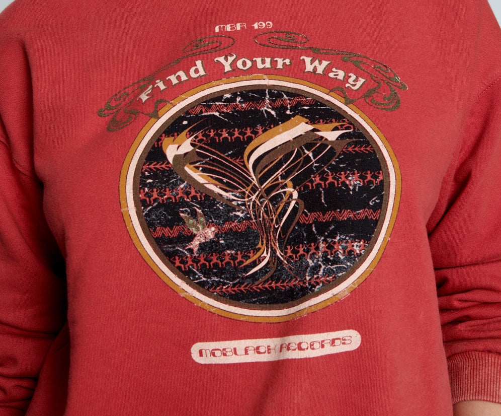 MOBLACK FIND YOUR WAY UNISEX SWEATER