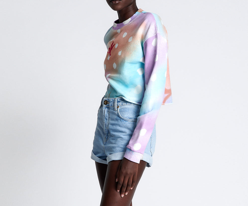 Bandits High Waist Denim Shorts - Best Blue