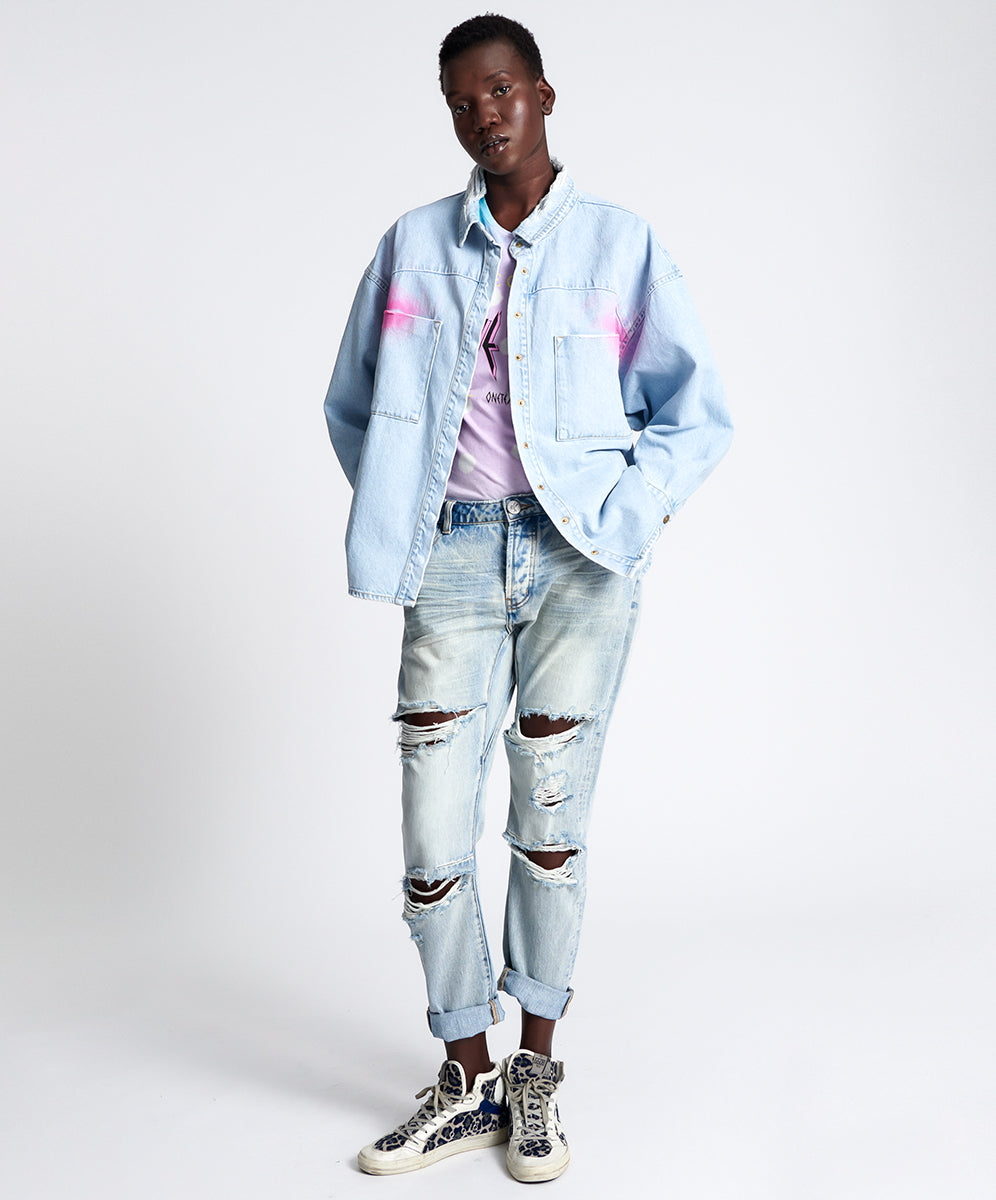 Products BEL AIR BLUE SMILE ON DARIA SHIRT