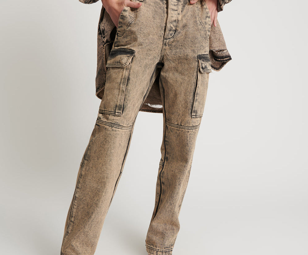 Cargo Motion Pants - Rust