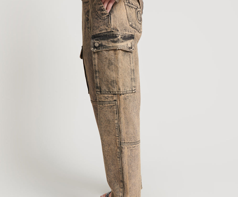 Cargo Motion Pants - Rust