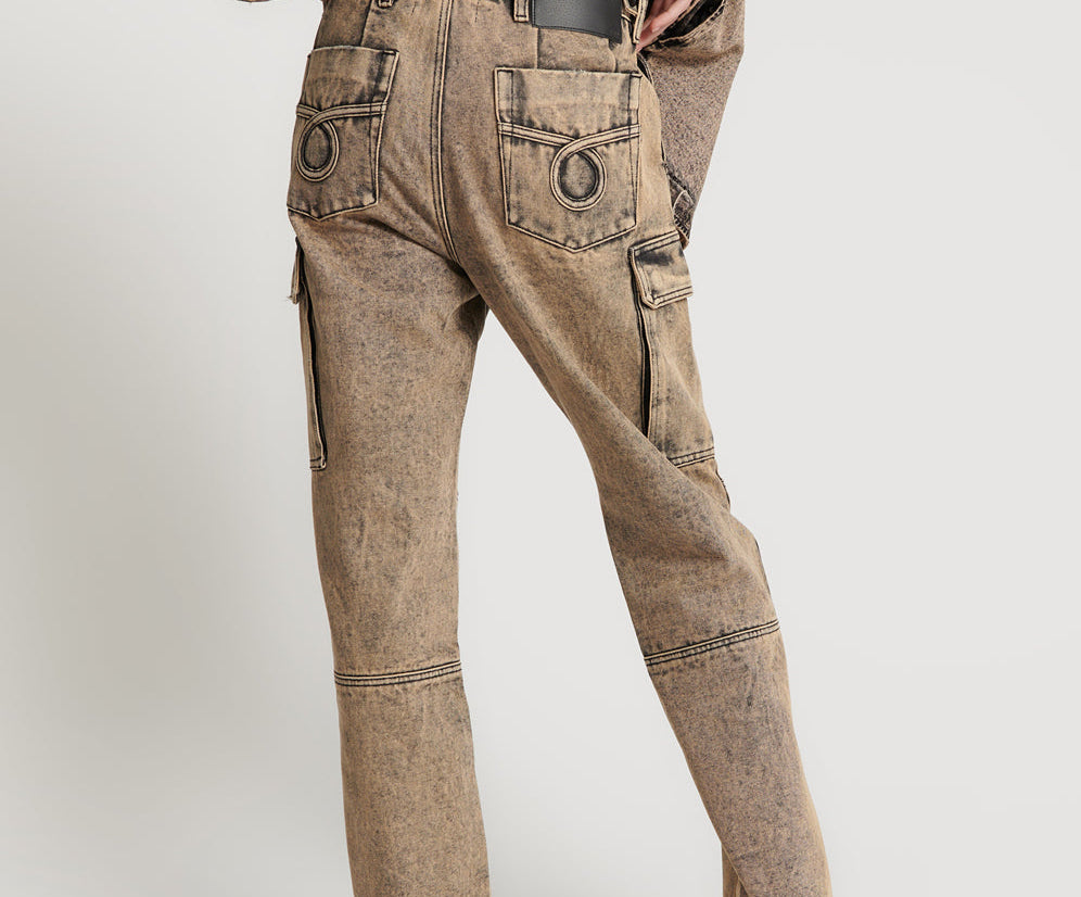 Cargo Motion Pants - Rust