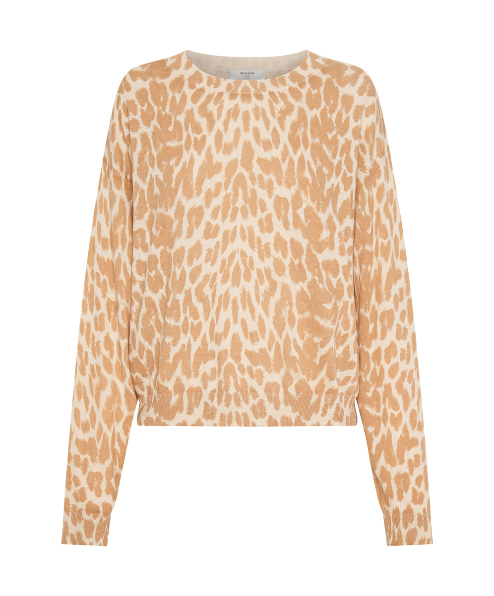 Products ANIMAL HAPHAZARD KNIT SWEATER