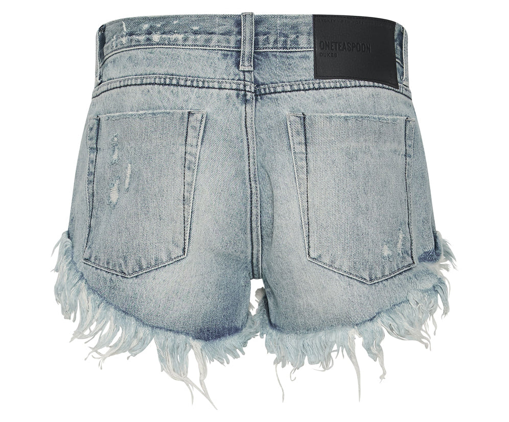 SALTY DOG DUKES LOW WAIST MINI DENIM SHORTS