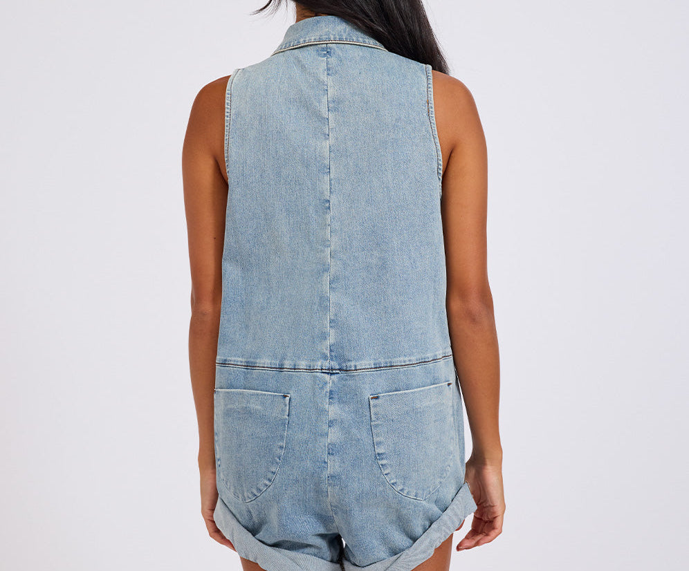 Braxton Mini Utility Jumpsuit - Hendrixe