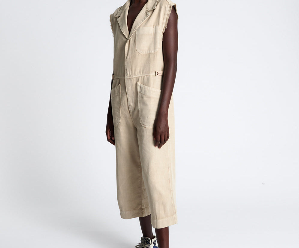STONE SAFARI CAMP OVERALLS