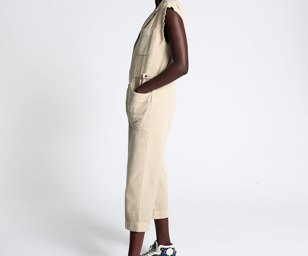 STONE SAFARI CAMP OVERALLS