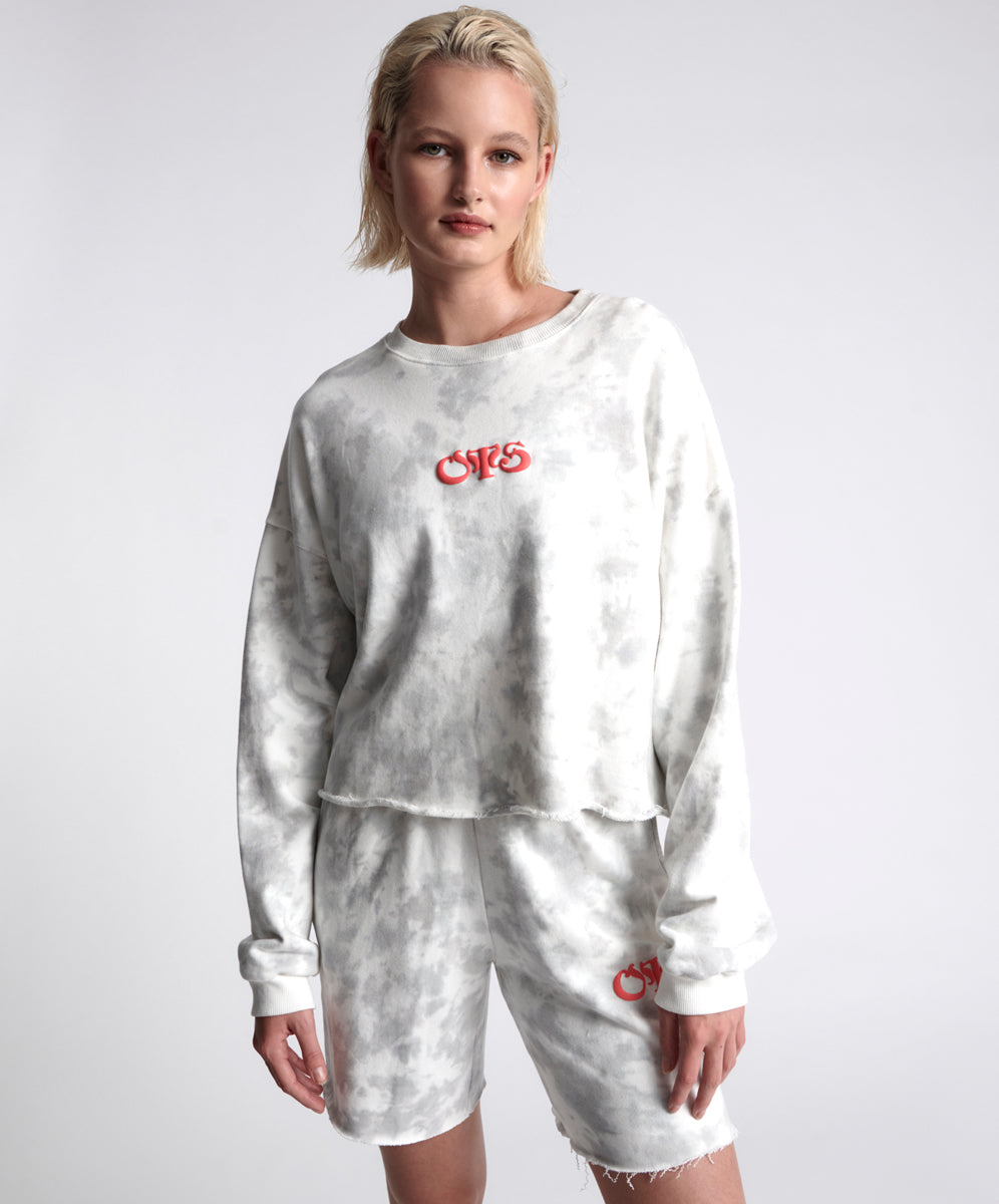 Products O.T.S Commuter Crop Sweater - Cloud