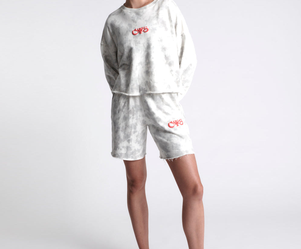 O.T.S Commuter Crop Sweater - Cloud
