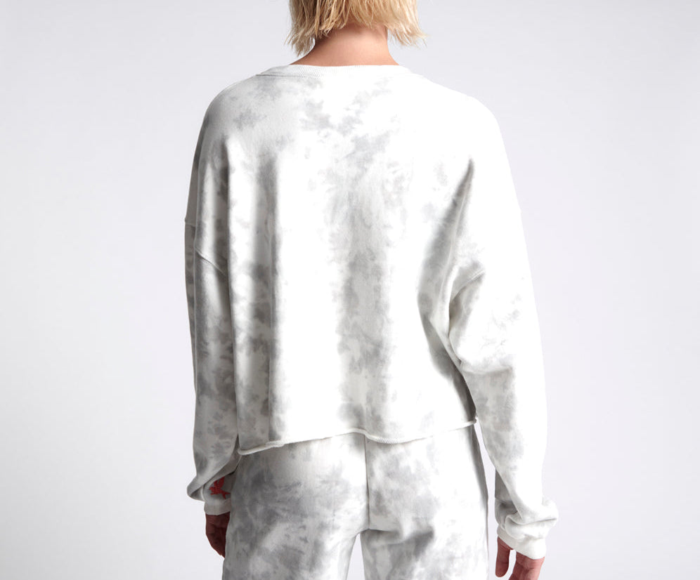 O.T.S Commuter Crop Sweater - Cloud