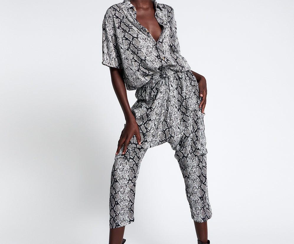 SNAKE PIT HAREM PANTS