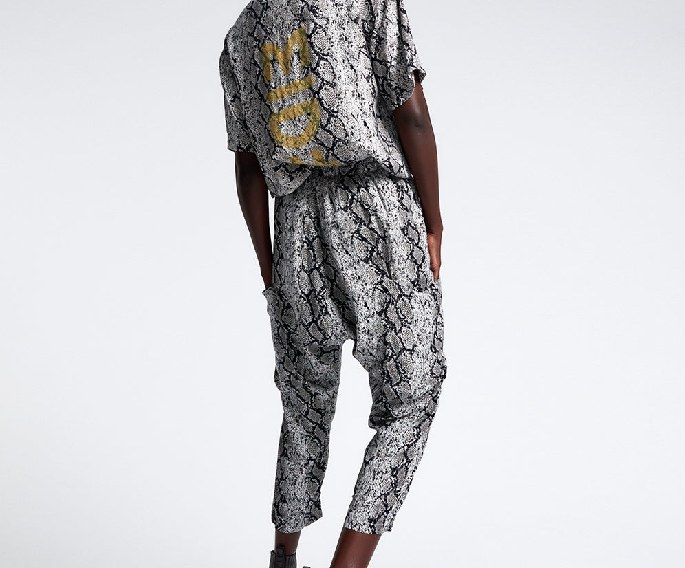 SNAKE PIT HAREM PANTS