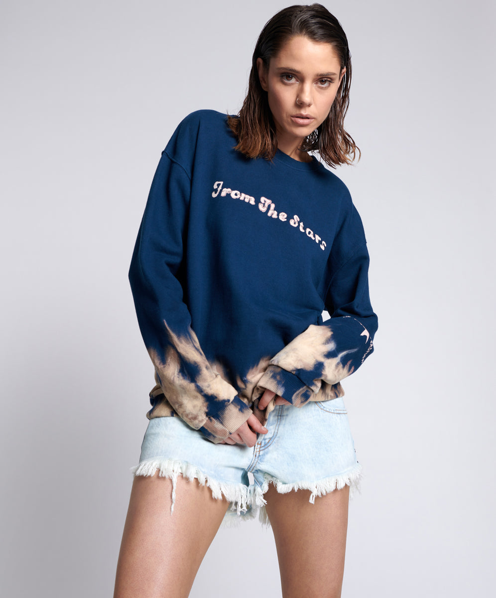 Products FLORENCE DUKES LOW WAIST MINI DENIM SHORTS