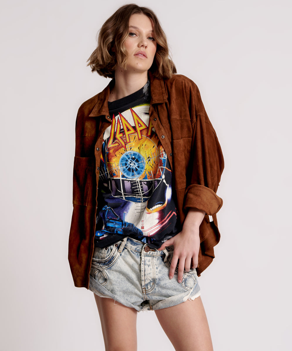 Products Bandits Low Waist Denim Shorts - Blue Malt