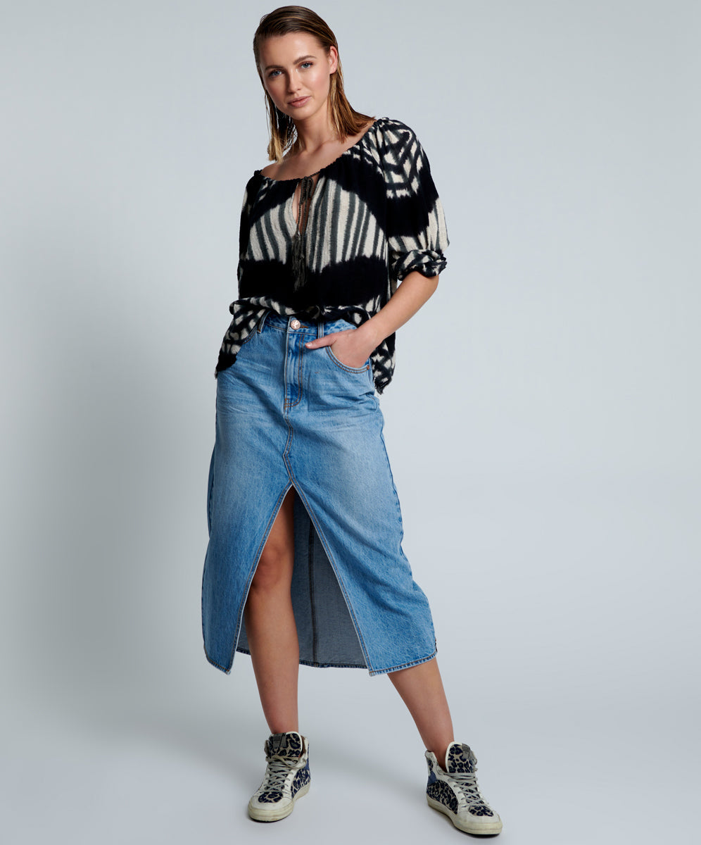 Products OCEAN ROCKO LONG LENGTH SKIRT
