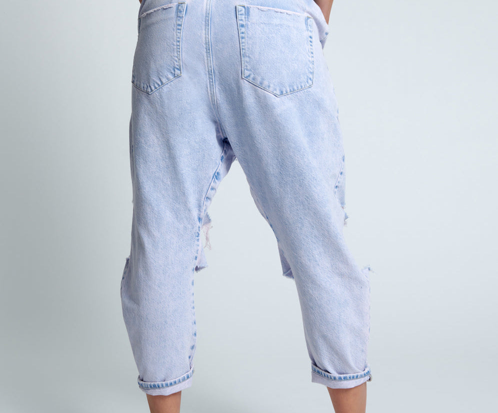 PURPLE HAZE SHABBY KINGPINS BOYFRIEND JEANS