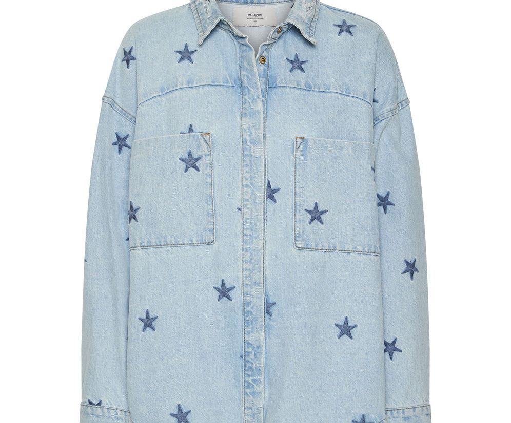 STARRED DARIA DENIM SHIRT